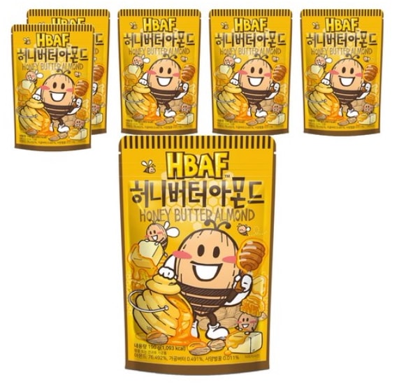 ハニーバターアーモンド 190g 6個