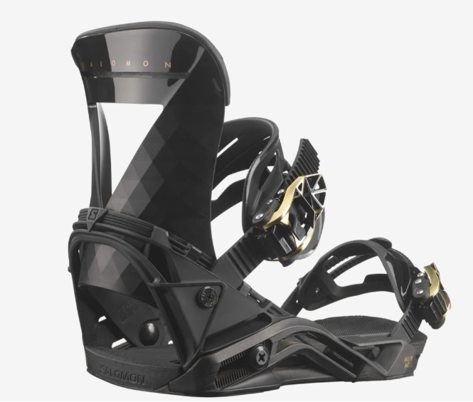 新品未使用 24-25 SALOMON BOARD BINDING MIRAGE BLACK Mサイズ サロモン 土日祝発送OK 12 サロモン