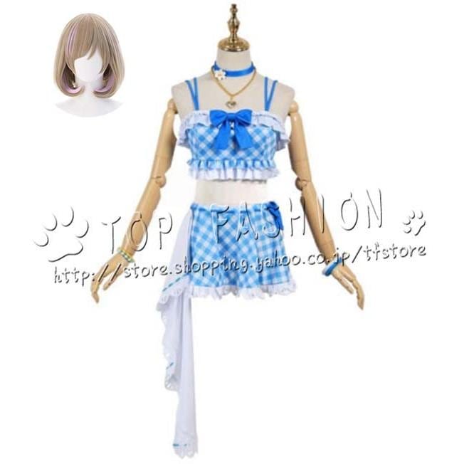2026人気販売!ラブライブ！スーパースター!!　Liella! 星団 風 唐 可可 タン クゥクゥ 水着 コスプレ衣装 ウィッグ cosplay コスチューム ハロウィン クリスマス