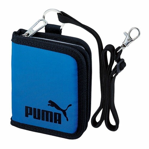 （まとめ買い）プーマ 2つ折りウォレット キッズ 財布 ブルー PM242BL [x3]