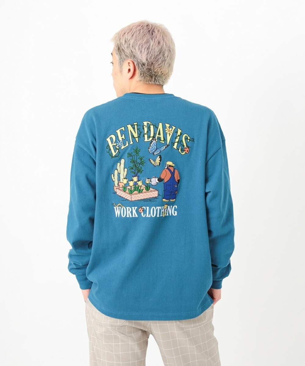 スペインの本格的な操り人形です。ドンキホーテです。ヴィンテージです ベンデイビス BEN DAVIS バック 刺繍&プリント ワイド