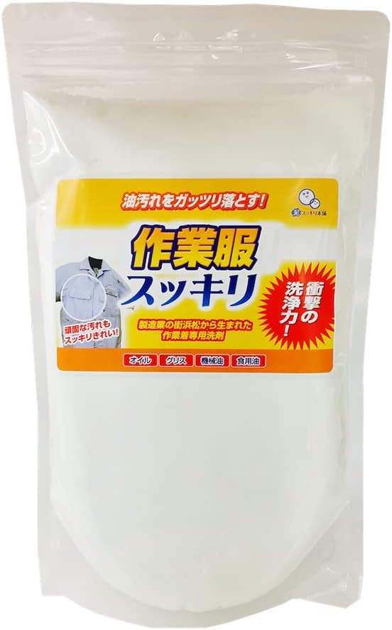 【詰換え用】 泥スッキリ本舗 作業服スッキリ 洗剤 (1kg)