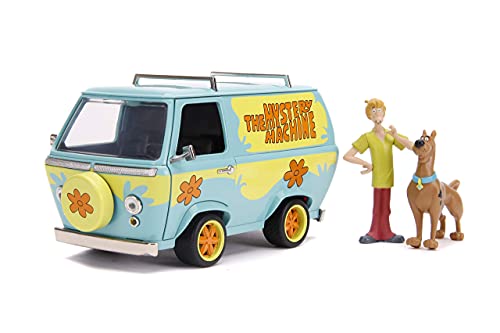 1:24 SCOOBY-DOO ! MYSTERY MACHINE w/SCOOBY DOO SHAGGY 「スクービードゥ―」 ミニカー