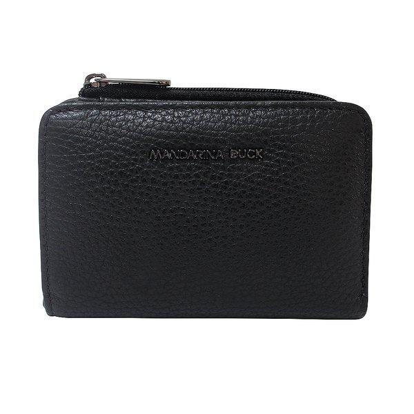 メローレザー カーフスキン ジッパー財布 現金 紙幣 コイン ネロ FZP77001 21,696円