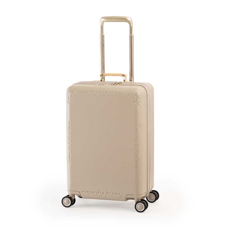 A.L.I　スーツケースハードVIOLA(ヴィオラ)旅行日数目安：3～4泊 36L(＋8)L 超軽量 機内持込サイズ 拡張可能 VIOLA ミルクティー　VO11118W