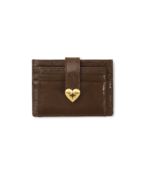 【FENNEC】 HEARTY BRIDGE POCKET - MOCHA BROWN 財布 正規品
