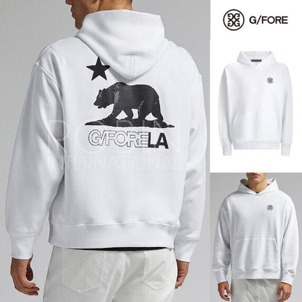 オーバーサイズグラフィックパーカー