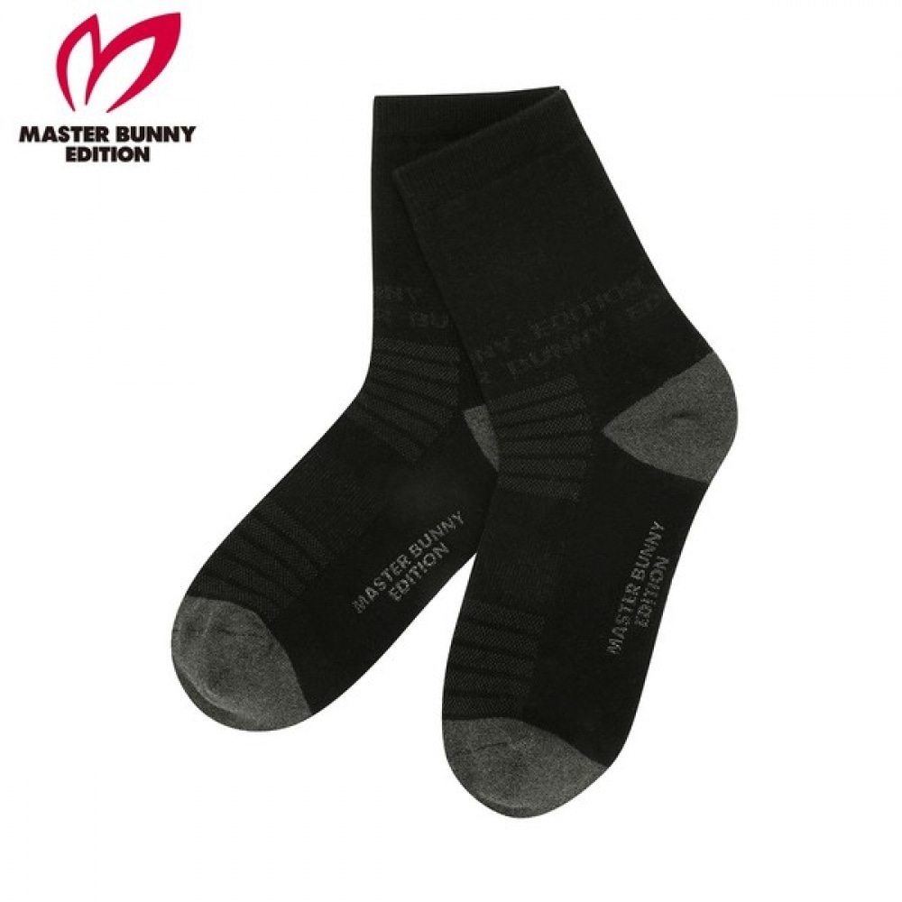 (マスターバニー) メンズノンスリップデイリーミッドカーフソックス