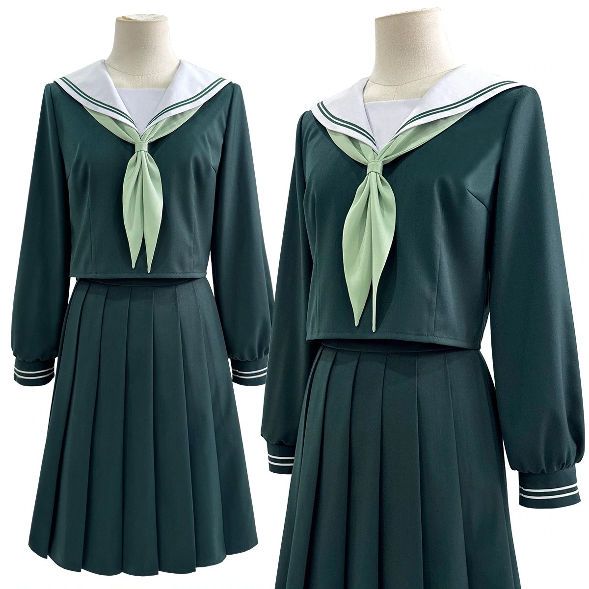 [2026 新作]HOLOUNCOSER 薬屋のひとりごと 猫猫 マオマオ セーラー服 コスプレ 衣装 C服 フルセット 仮装 ハロウィン アニメ
