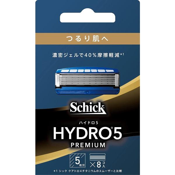 6個セット シック ハイドロ5 プレミアム つるり肌へ 8個入 5枚刃