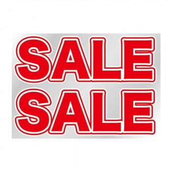 Pウィンドウシール 6875 片面（点線カット） SALE