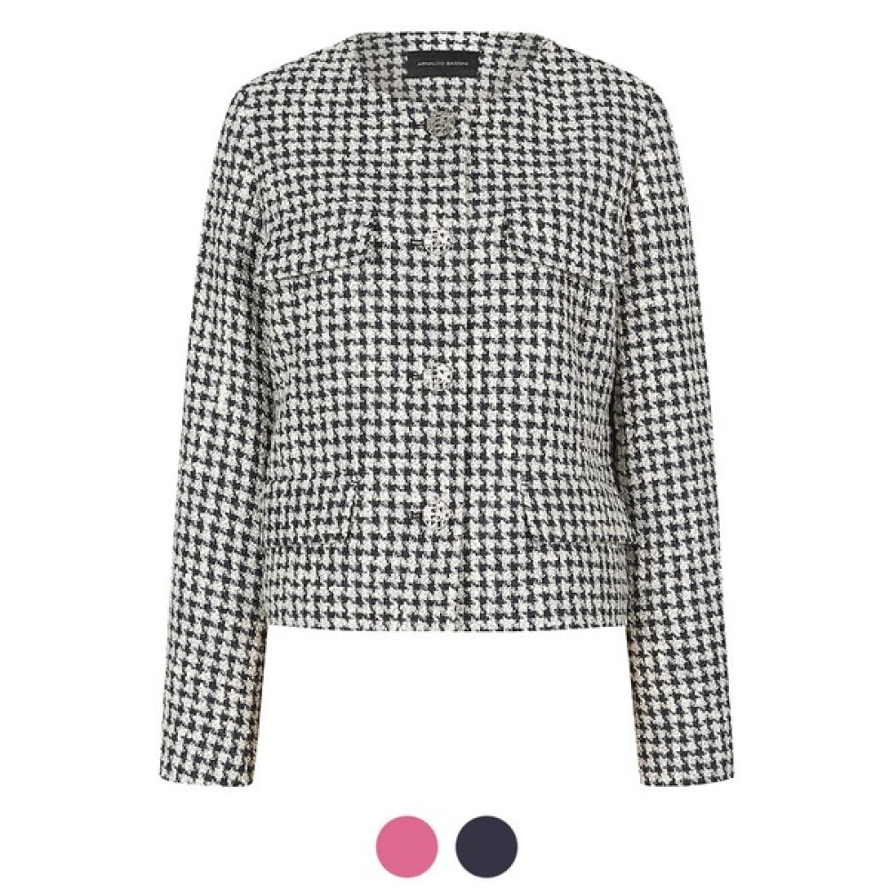 [アナルドバシーニ] (アナルドバッシーニ) ツイードカラーレスジャケット (AX03JK02M)