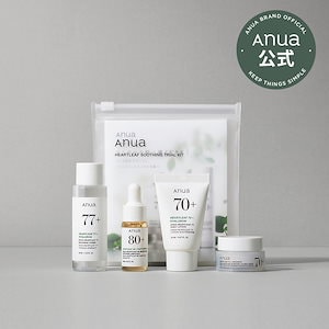 ラスト１点　アヌア ドクダミ スージングセット 化粧水 美容液 乳液 クリーム ドクダミスージング4STEPセット (化粧水+美容液+乳液+クリーム