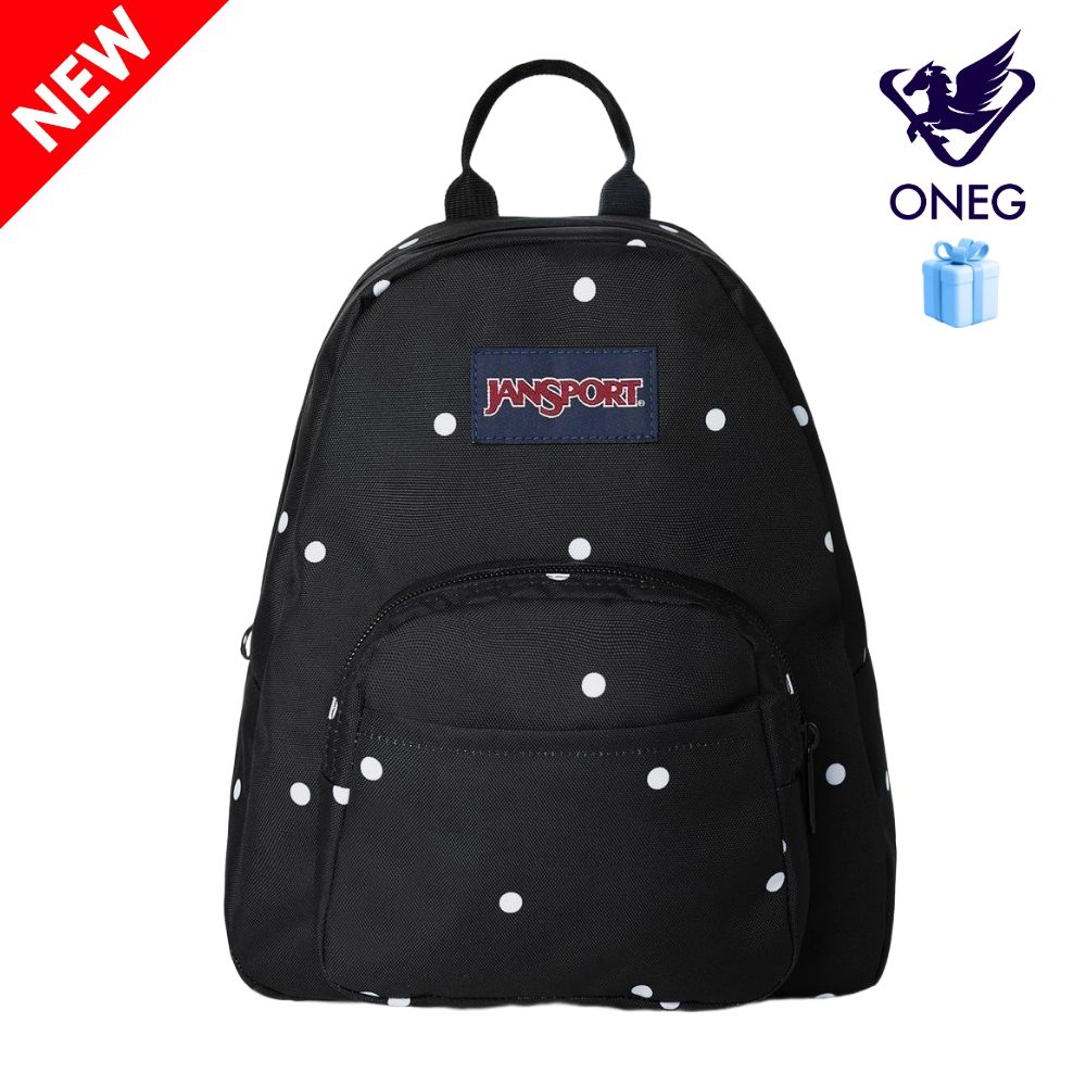 【新作/大人かわいい】ハーフパインミニバックパック POLKA DOT BLACK/トレンディなバックパック/女性用バックパック/ミニバックパック/かわいいバックパック