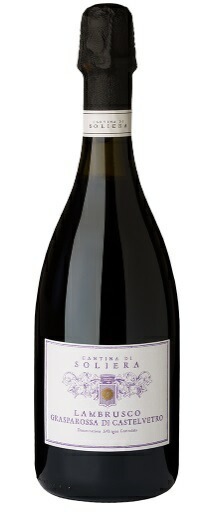 【送料無料】カンティーナディソリエーラランブルスコグラスパロッサドルチェ 750ml6本［赤 甘口/ランブルスコ/トスカーナ］【本州(一部地域を除く)は送料無