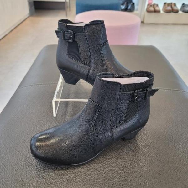 ESQUIRE HC13 女性用ショートブーツ ベーシック 軽量 アンクルブーツ YAEWBS844 (S44691922)