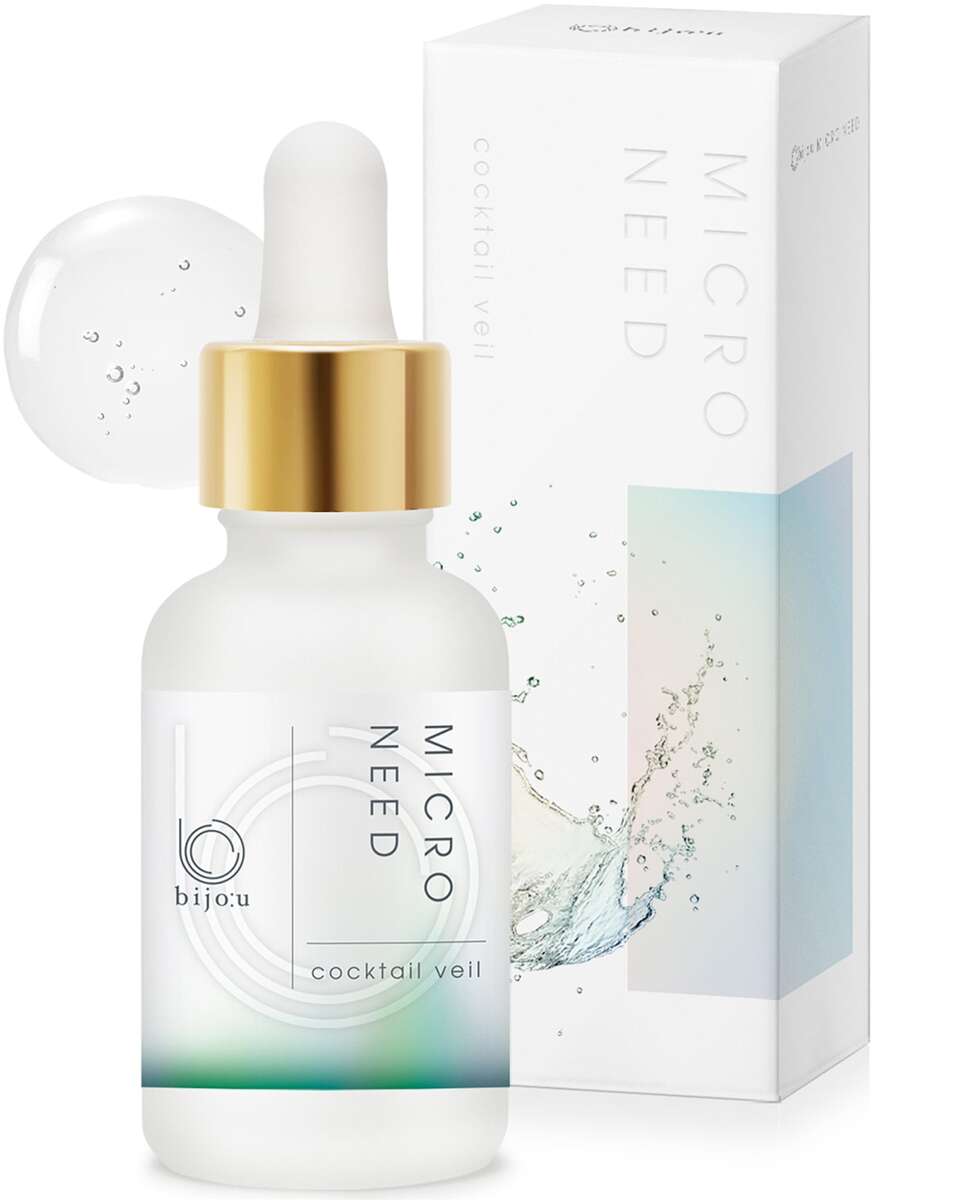 MICRO NEED cocktail veil カクテル ヴェール セラム 美容皮膚科医＆美容科監修 ヒト臍帯血細胞順化培養液 NMN 配合美容液 エイジングケア 無添加 CICA 化粧水 ブースタ