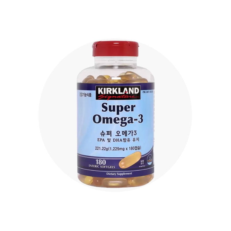 [Kirkland Signature] Super Omega 3 1229mg * 180 capsules * 2ea