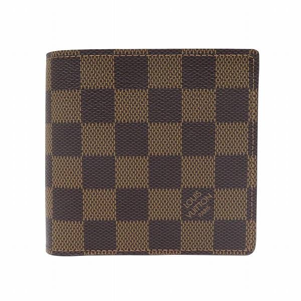 ルイヴィトン ポルトフォイユマルコ N61675 2つ折り財布 ユニセックス【中古】