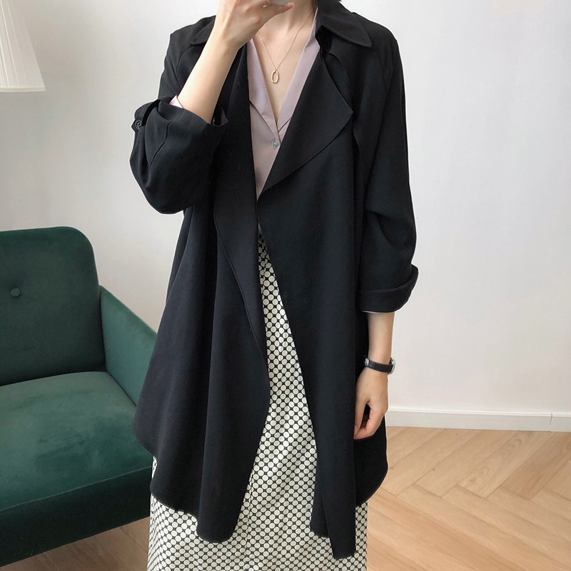 トレンチコート アウター コート トレンチコート 袖あり 長袖 Vネック 襟付き ウエストマーク ウエストリボン 前開き かわいい 大人可愛い きれいめ シンプル カジュアル 大人 上品 おしゃれ