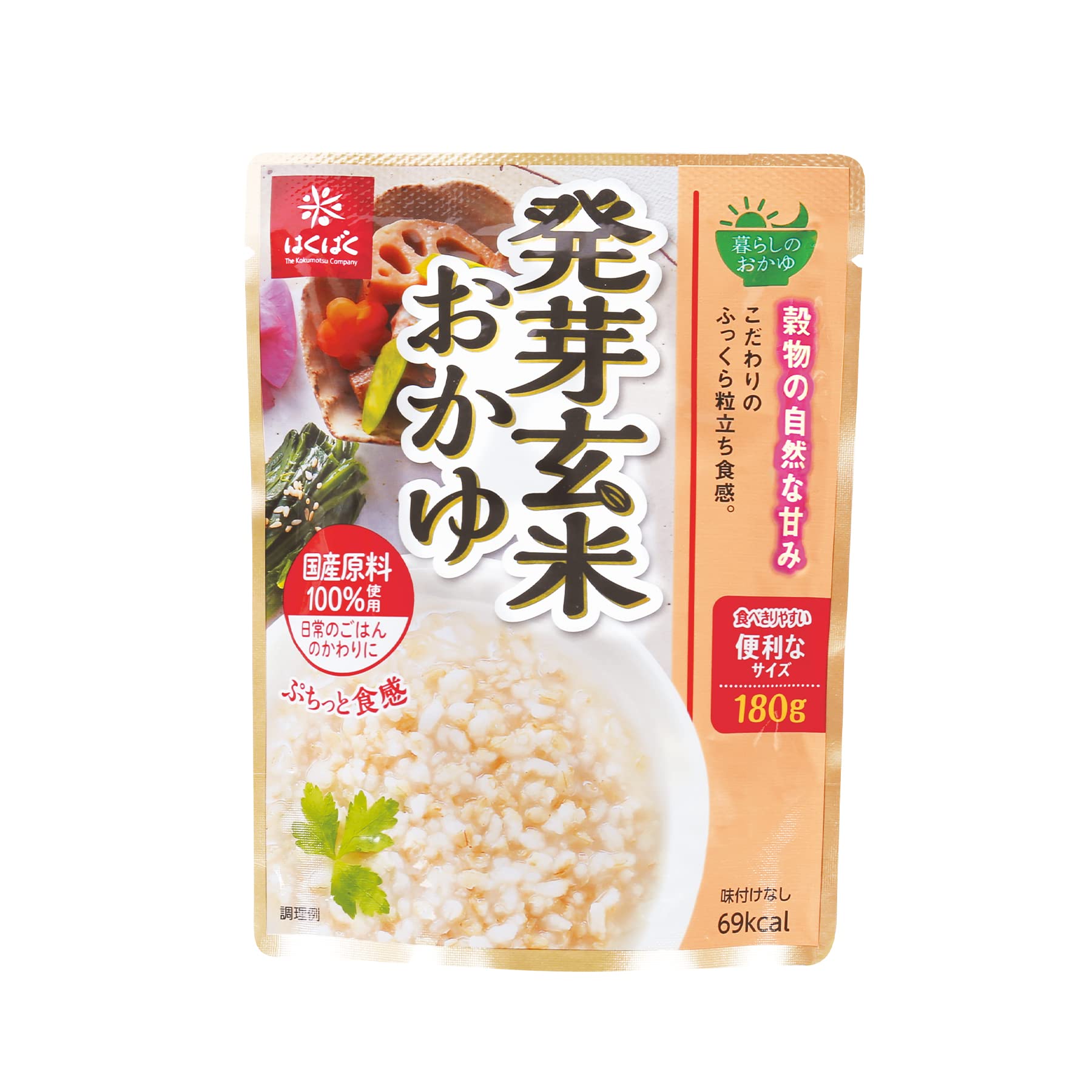 はくばく 発芽玄米おかゆ 180g×24袋