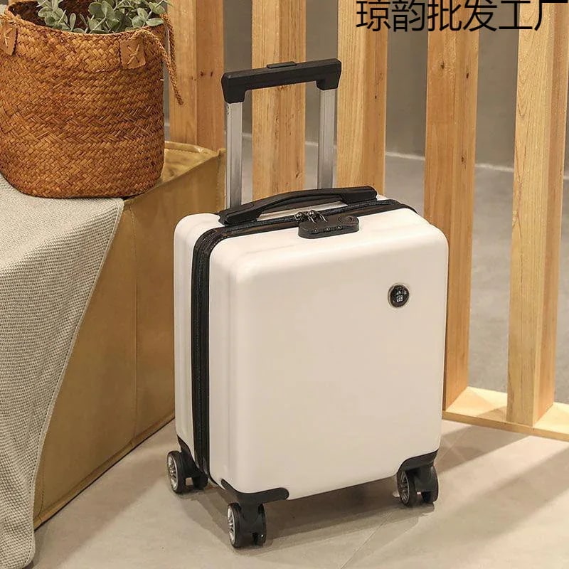 【急速出荷!】14インチ小型トロリースーツケース 20×30×40cm 春/秋/西航空旅行搭乗パスワードスーツケース