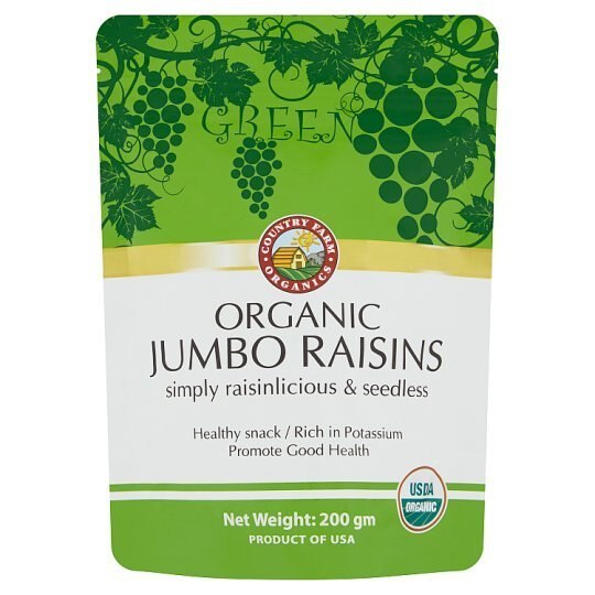 その他 Country Farm Organics Organic Jumbo Raisins 200g