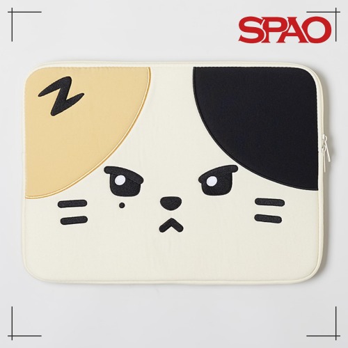 SPAO公式 zeroni ノートパソコンポーチ BLACK