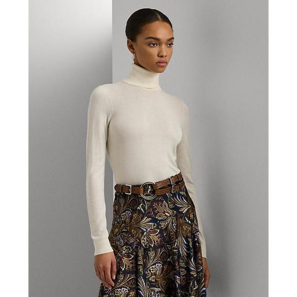 ローレン ラルフ ローレン シルクブレンド タートルネックセーター WMLRSWES6820718101