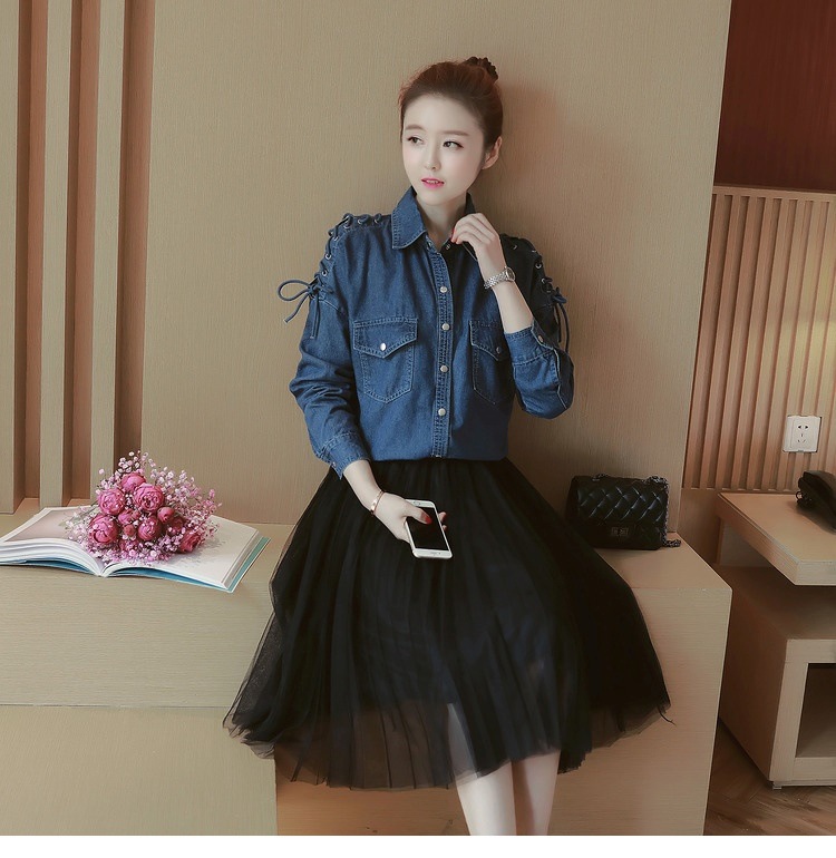 3178.膝丈 プリーツチュールスカート（ブラック）2019 春夏秋 無地 カジュアル かわいい お出かけ 100,000円