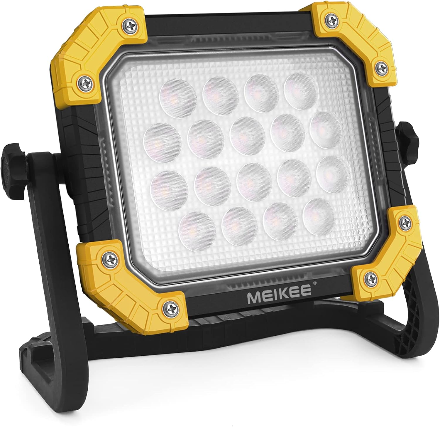 MEIKEE LED 作業灯 ランタン 投光器 200w相当 6000LM 充電式 懐中電灯 アウトドア キャンプ 登山 夜釣り 防災 停電 緊急 地震対策 停電対応 夜間工事 車の修理 非常用 PS 6,208円
