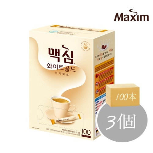 福袋 コーヒーミックスホワイトゴールド（100本入りｘ3個）韓国食品