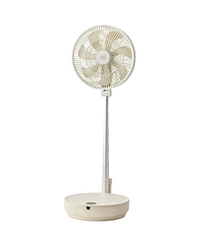 色：アイボリー サイズ：サイズなし BRUNO DCフォールディングフロアファン アイボリー BOE