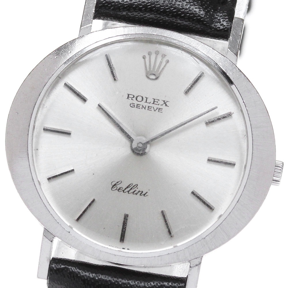 ロレックス ROLEX 3653 チェリーニ K18WG cal.1600 手巻き レディース _805984【中古】 102,750円