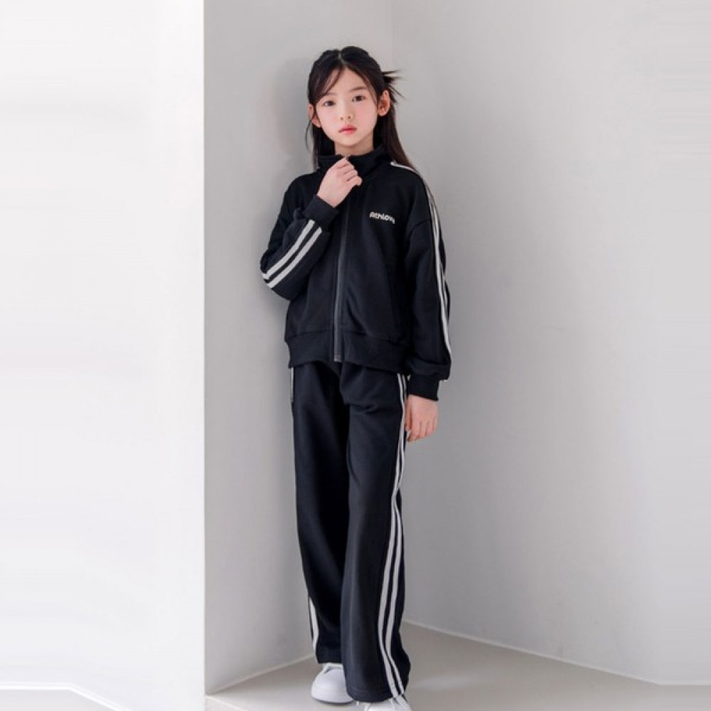 [バブルツリー] バブルツリーアスレチックジップアップトップ＆ボトムスーツ