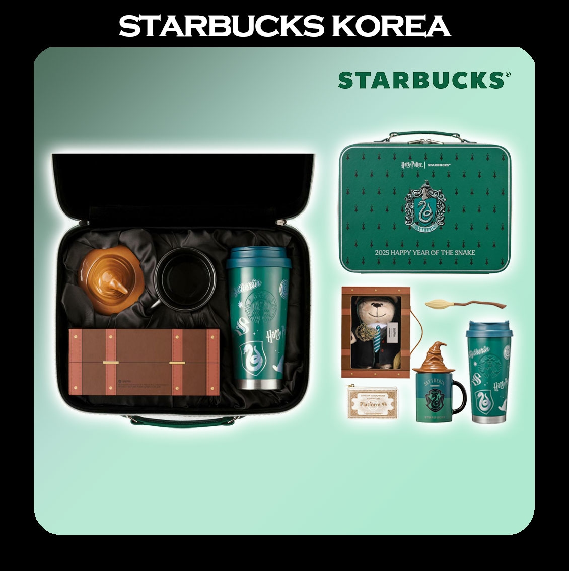 (c) Harry Potter Slytherin Set