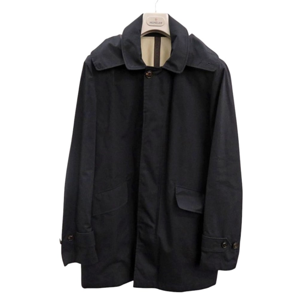 新品同様 BLAISE GIUBBOTTO 163057110 776 ナイロンジャケット コットン ブラック 0732【中古】 メンズ