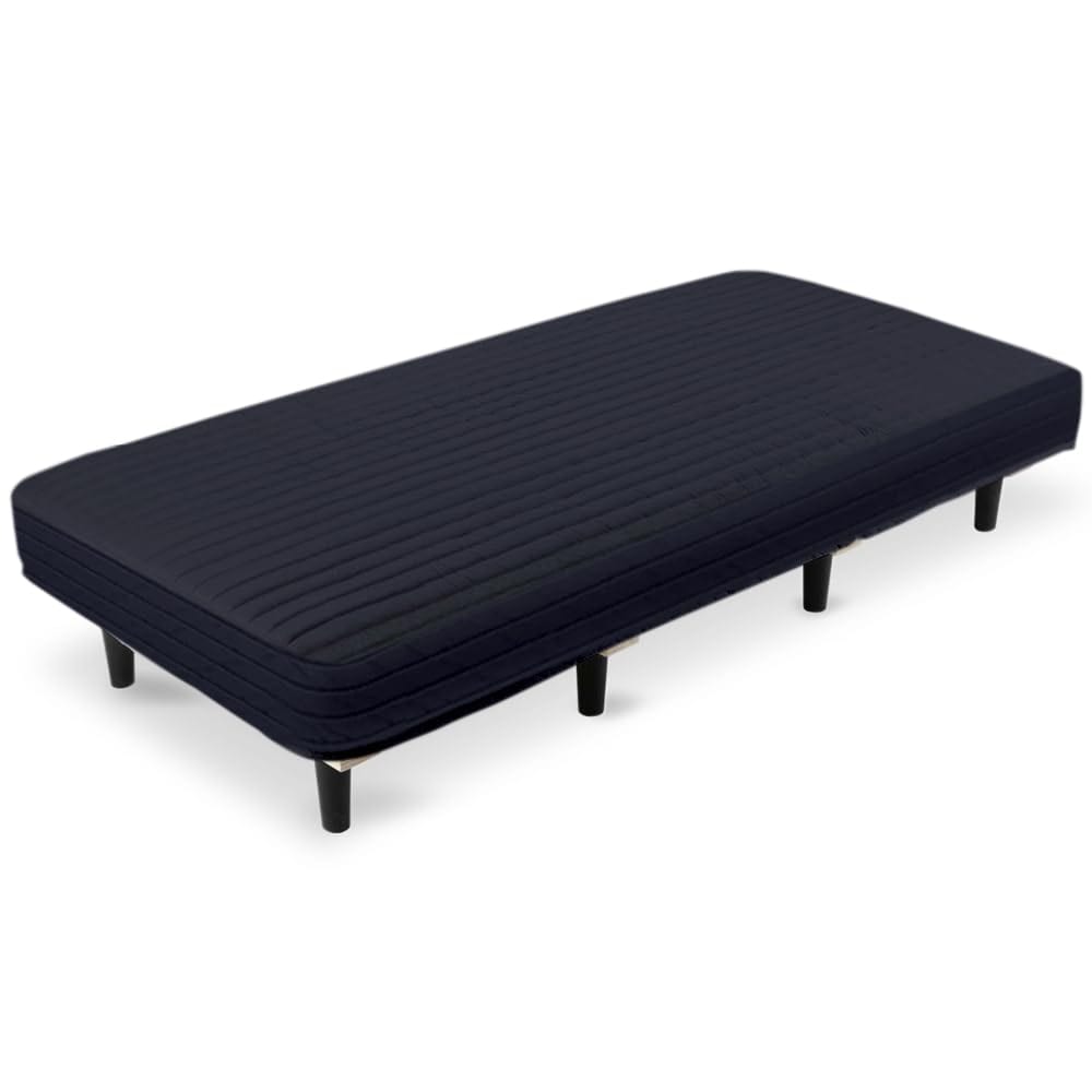 アイリスプラザ 脚付きマットレス ポケットコイル ダブル ベッド すのこベッド コイル数462個 搬入らくらく 圧縮梱包 ベッド 耐久性・通気性 AATM-D ブラック 18,105円