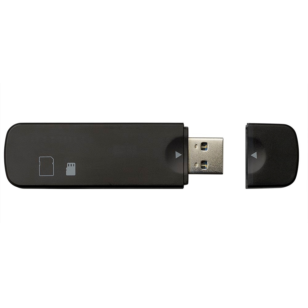 （まとめ買い）USB3.2Gen1（3.0） SDカードリーダー ブラック CRW-3SD74BK [x3]