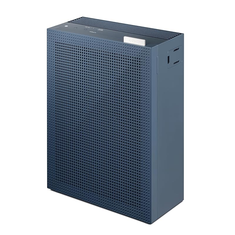 即納：コーウェイ・ジャパン(Coway Japan) COWAY 空気清浄機 AIRMEGA 150 ネイビー 20畳 0.01μm対応 ウイルス PM2.5 ペット 脱臭 スマート/花粉/おやすみモ