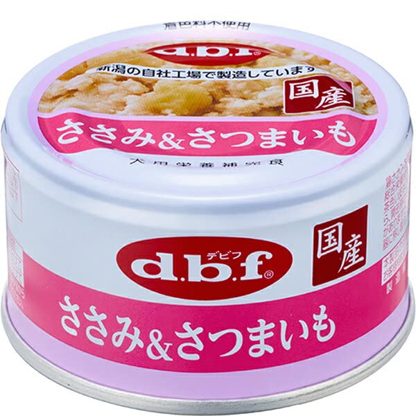 全国送料無料 デビフ 粗挽きタイプ ささみ＆さつまいも 85g×24缶