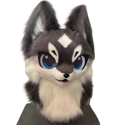 【ハンドメイド】リアル系オオカミ ケモノ着ぐるみヘッド ハンドメイド】リアル系オオカミ ケモノ着ぐるみヘッド