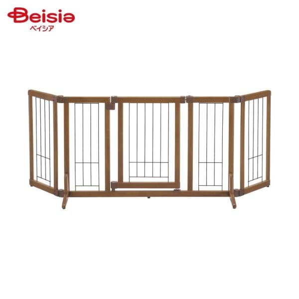 リッチェル ペット用木製おくだけドア付ゲートM ブラウン ペット