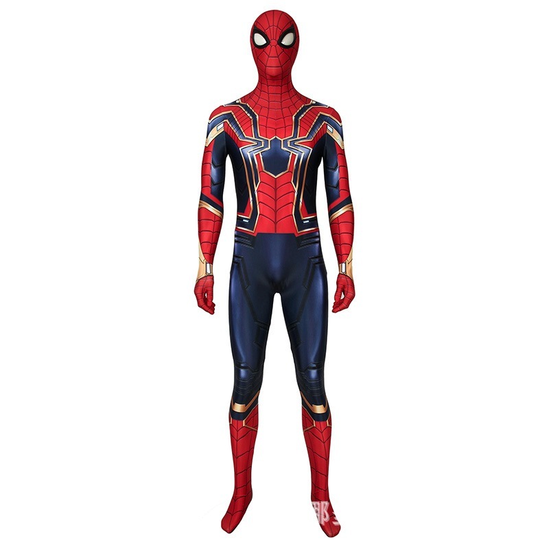アベンジャーズ 4 アイアン スパイダー ピーター パーカー ジャンプスーツ スパイダーマン ボディスーツ スーツ J4434