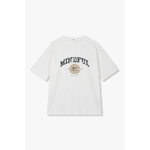 [MEN] ヴィンテージプリント半袖Tシャツ(91M6222352)