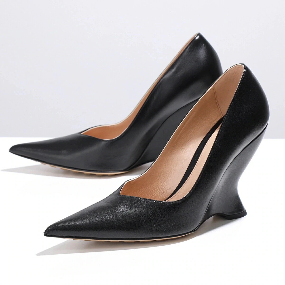 【未使用】BOTTEGA VENETA パンプス Bottega Veneta 白パンプス BOTTEGA VENETA ホワイト パンプス