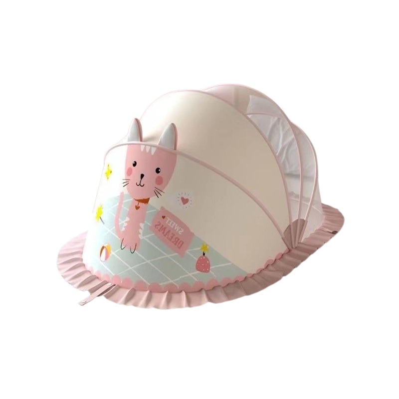 蚊帳新生児蚊帳幼児蚊帳携帯用蚊帳折りたたみ蚊帳 キャラクター蚊帳
