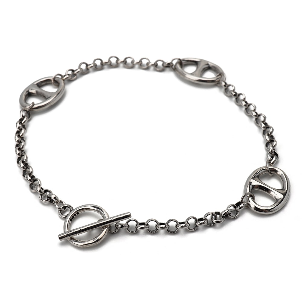 S925 ロールチェーンブレスレット [cb114]