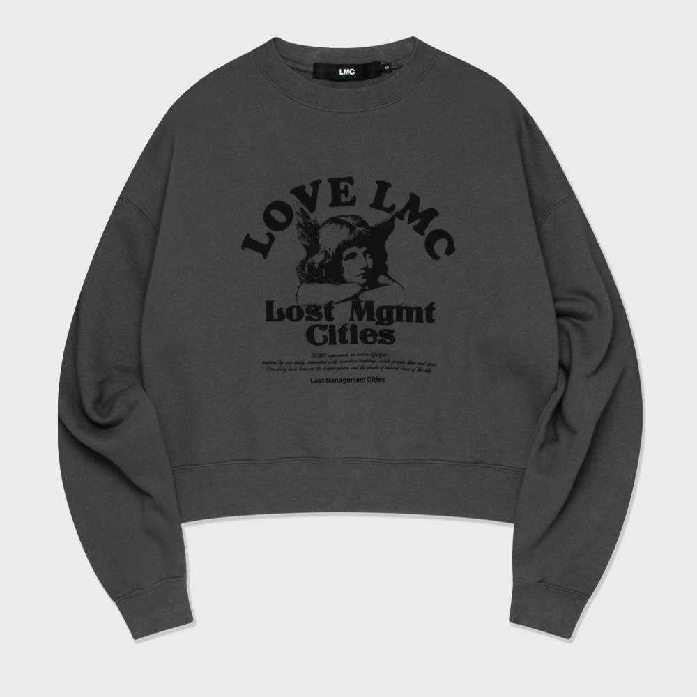 LMC WM ラブエンジェルクロップドスウィードチャコール