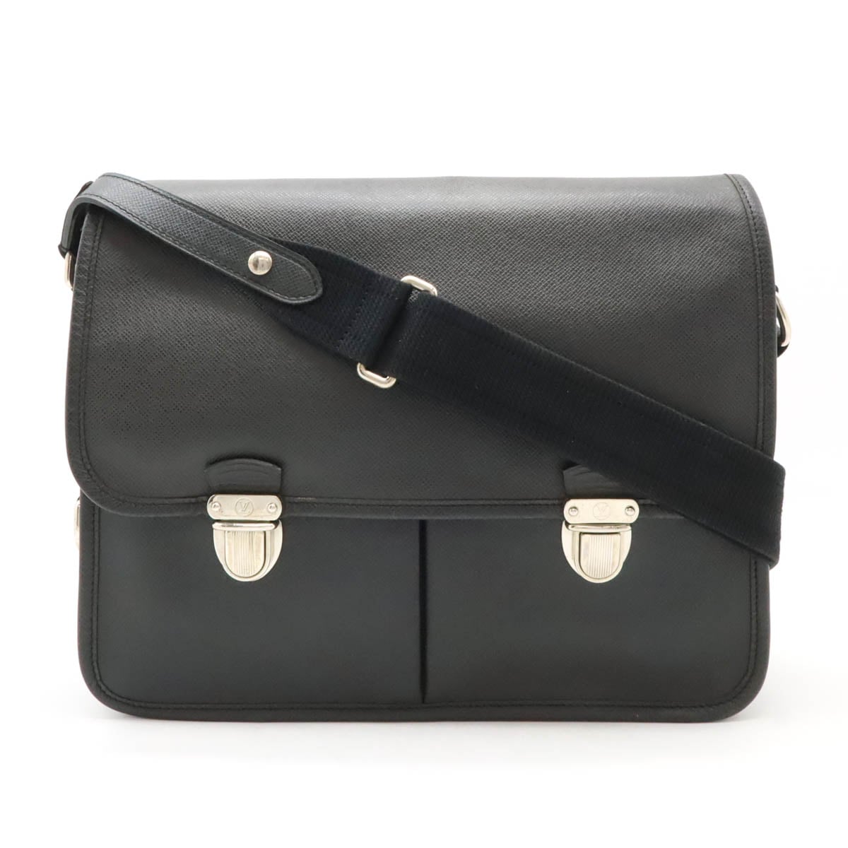 タイガ アレクセイ ショルダーバッグ 斜め掛け アルドワーズ 黒 ブラック シルバー金具 M3247 42,120円